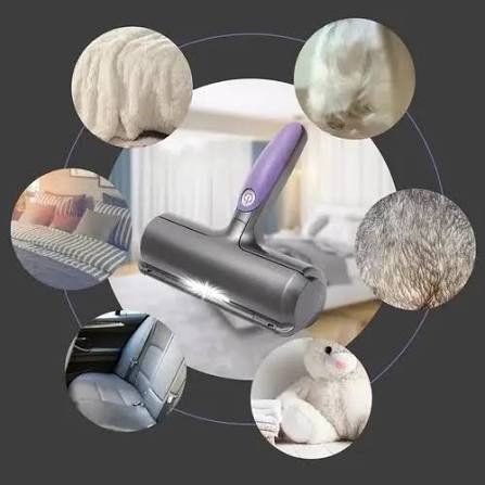 Rodillo Quitapelos Reutilizable para Mascotas – Limpieza Fácil en Sofás y Ropa