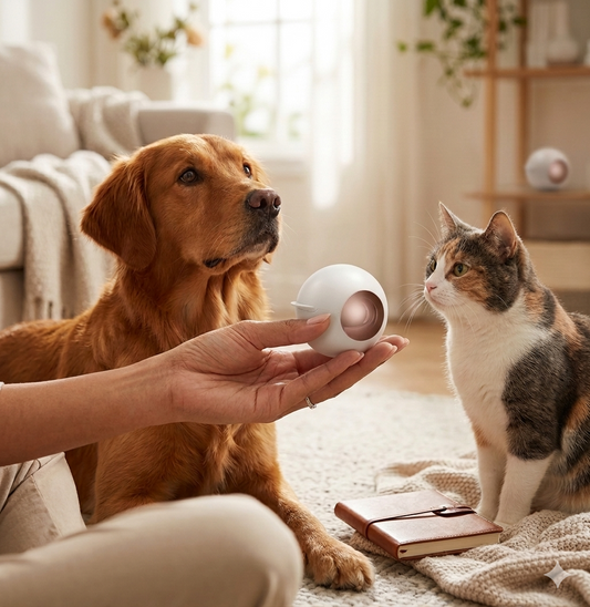 Mini Quitapelos Portátil para Mascotas